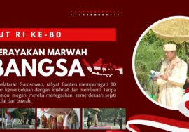 Sultan Pimpinan HUT RI ke80 di Kesultanan Banten