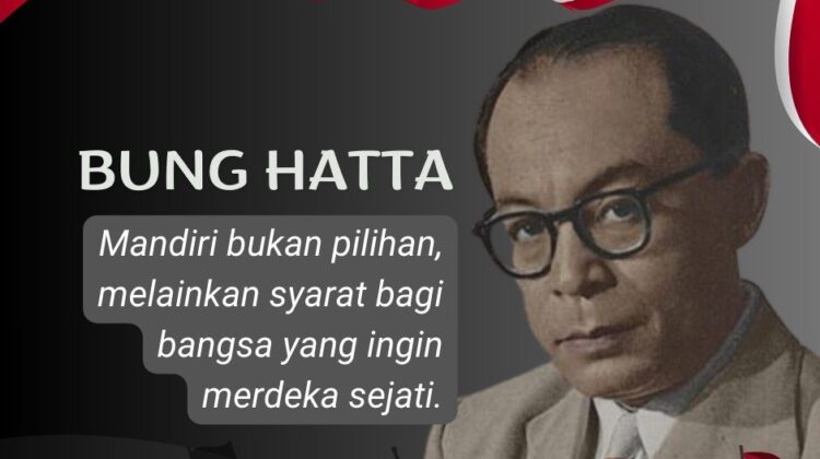 Bung Hatta, Bapak Proklamator RI