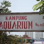 papan Penanda Kampug Akuarium