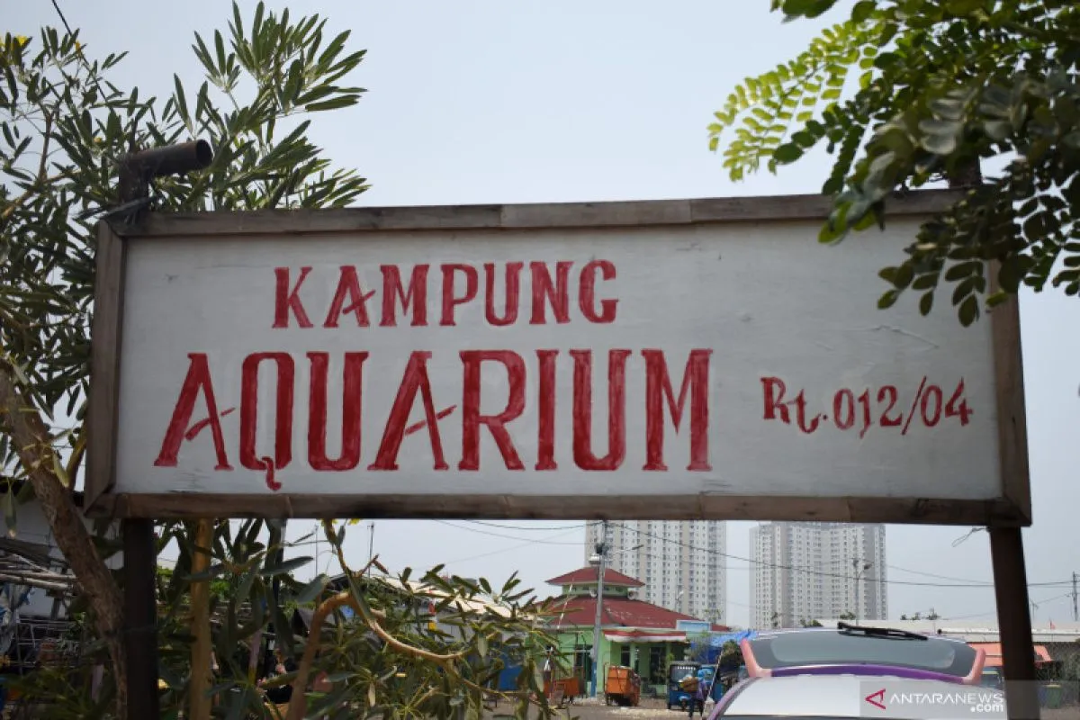 Papan Penanda Pintu Masuk Kp Akuarium