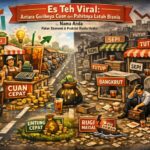 Gerai es teh jumbo viral dan simulasi perhitungan modal UKM