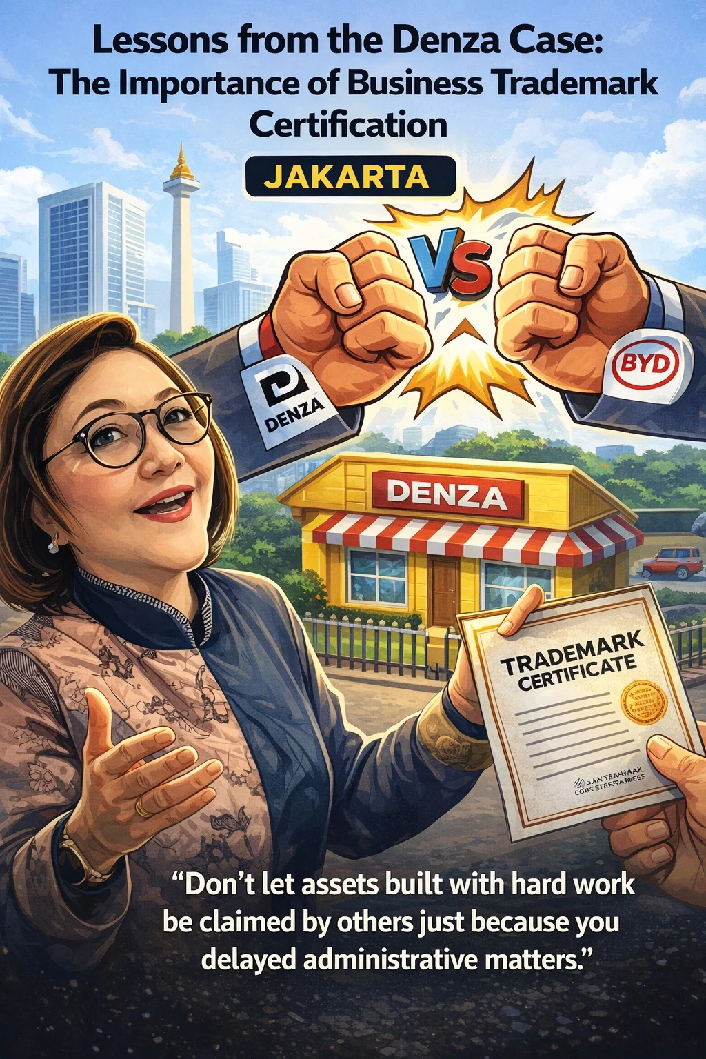 Don’t Get Caught Off Guard! Tjut Sjahnaz on the Importance of Business Trademarks