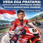 Veda Ega Pratama: Rahasia Kecepatan dan Konsistensi di Moto3 Brasil