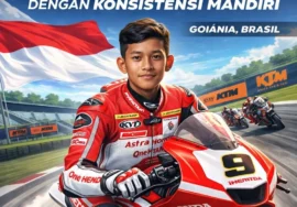Veda Ega Pratama: Rahasia Kecepatan dan Konsistensi di Moto3 Brasil