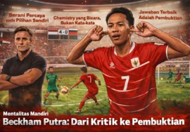 Pelajaran Mentalitas Mandiri: Bagaimana Beckham Putra Membungkam Keraguan di Lapangan