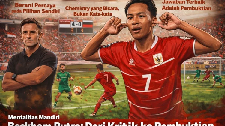 Pelajaran Mentalitas Mandiri: Bagaimana Beckham Putra Membungkam Keraguan di Lapangan