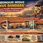 Waspada Tikus Bandara: Tips Mandiri Amankan Koper Bagasi Pesawat