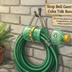 Kemandirian Tak Harus Mahal: Trik Gantungan Selang dari Botol Bekas