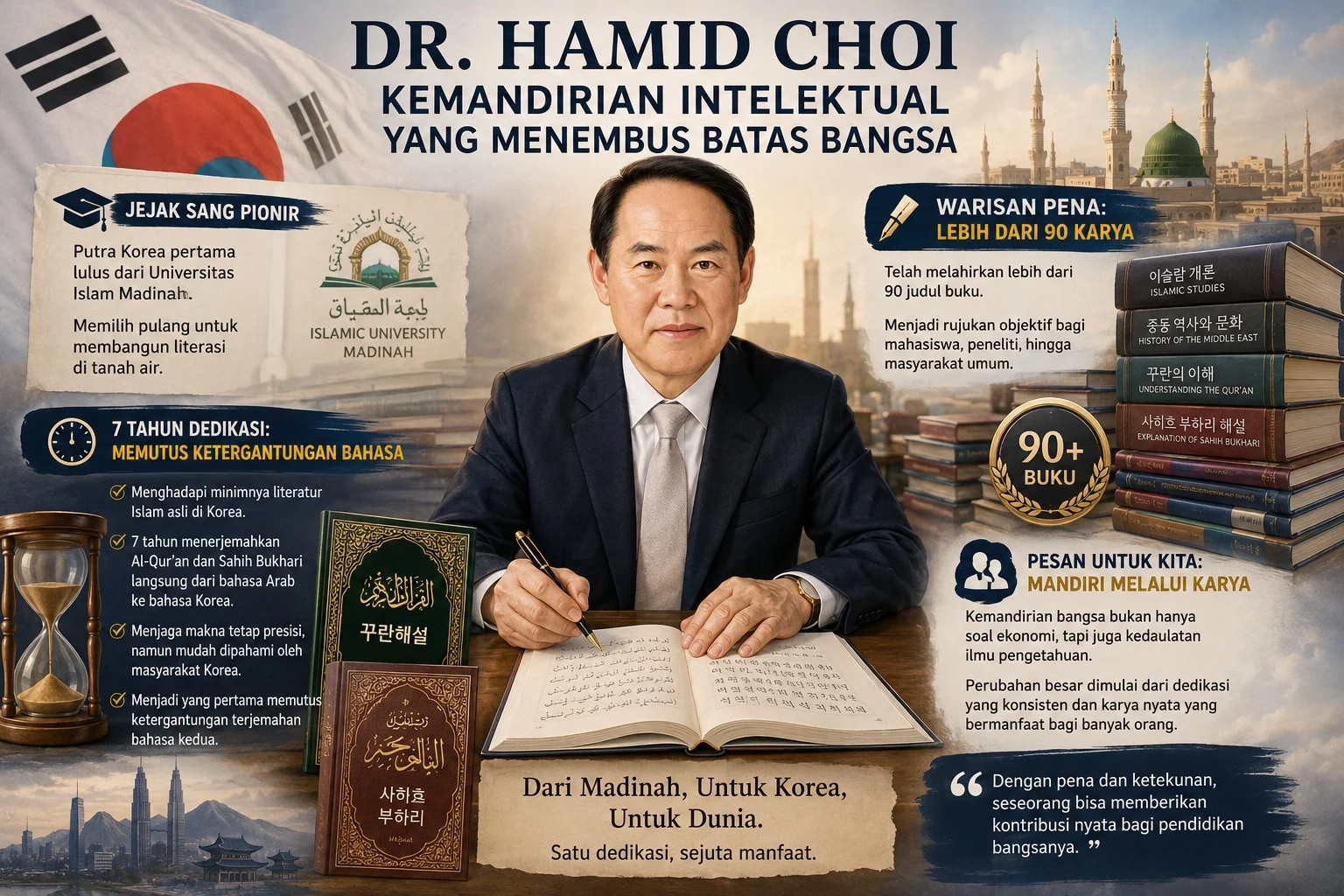 Dr. Hamid Choi: Inspirasi Kemandirian Intelektual dari Korsel