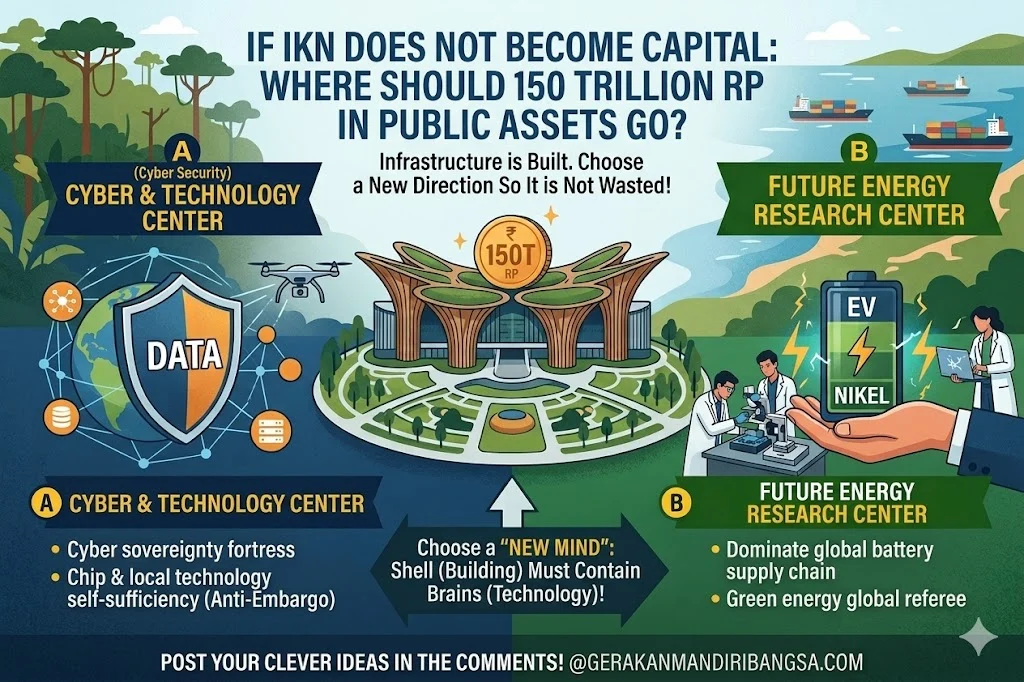 If IKN Fails: How to Save Rp150T in Public Assets