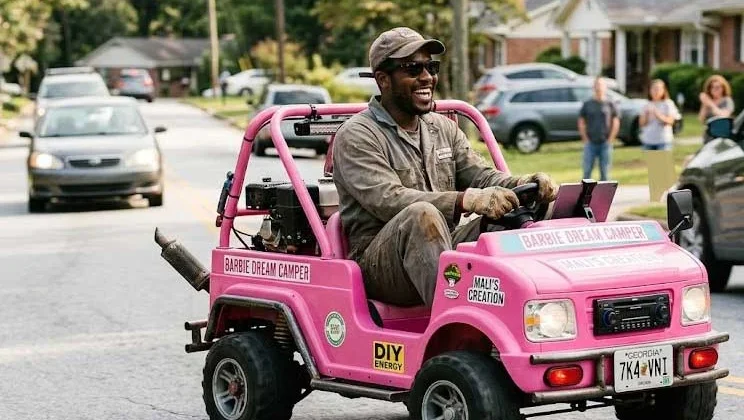 Krisis BBM bikin pusing? Intip kisah unik modifikasi mobil Barbie pink jadi kendaraan harian yang super irit. Saatnya ubah ngedumel jadi aksi nyata!