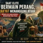 Saat Elite Bermain Perang, Rakyat Menanggung Beban