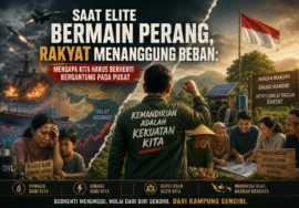 Saat Elite Bermain Perang, Rakyat Menanggung Beban