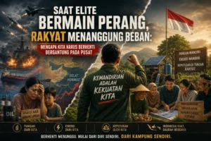 Saat Elite Bermain Perang, Rakyat Menanggung Beban