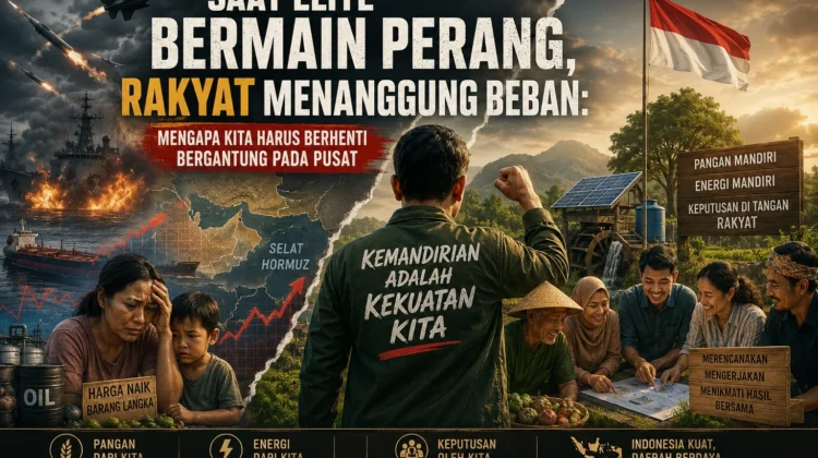 Saat Elite Bermain Perang, Rakyat Menanggung Beban