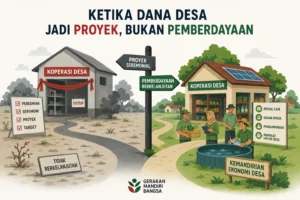Ketika Dana Desa Jadi Proyek, Bukan Pemberdayaan