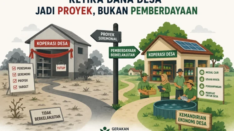 Ketika Dana Desa Jadi Proyek, Bukan Pemberdayaan