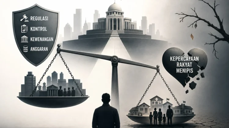 Negara Makin Kuat, Kepercayaan Rakyat Menipis