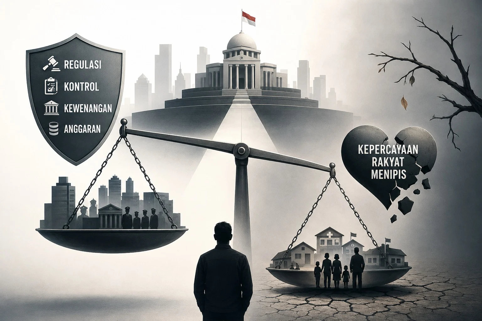 Simbol kepercayaan publik terhadap negara