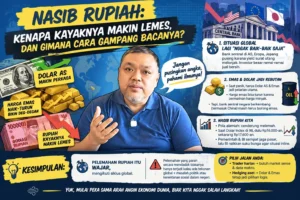 Nasib Rupiah: Kenapa Kayaknya Makin Lemes, dan Gimana Cara Gampang Bacanya?