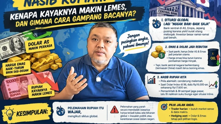 Nasib Rupiah: Kenapa Kayaknya Makin Lemes, dan Gimana Cara Gampang Bacanya?